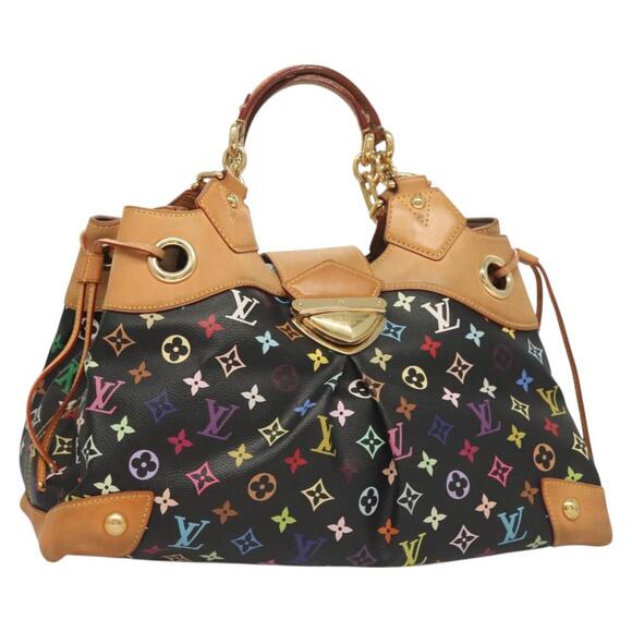 LOUIS VUITTON Monogram Multicolor Ursula Tote Bag Black M40124 - Picture 1 of 16